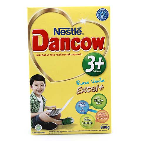 DANCOW BALITA 3+ VANILA BOX 800 G